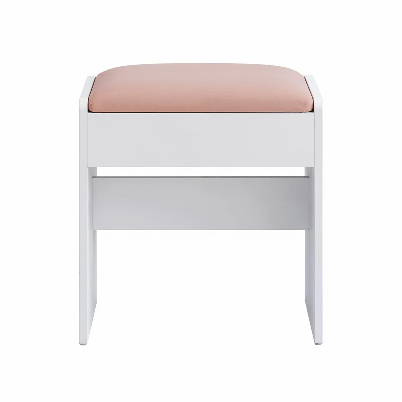 Hocker Schminktisch aus Samt