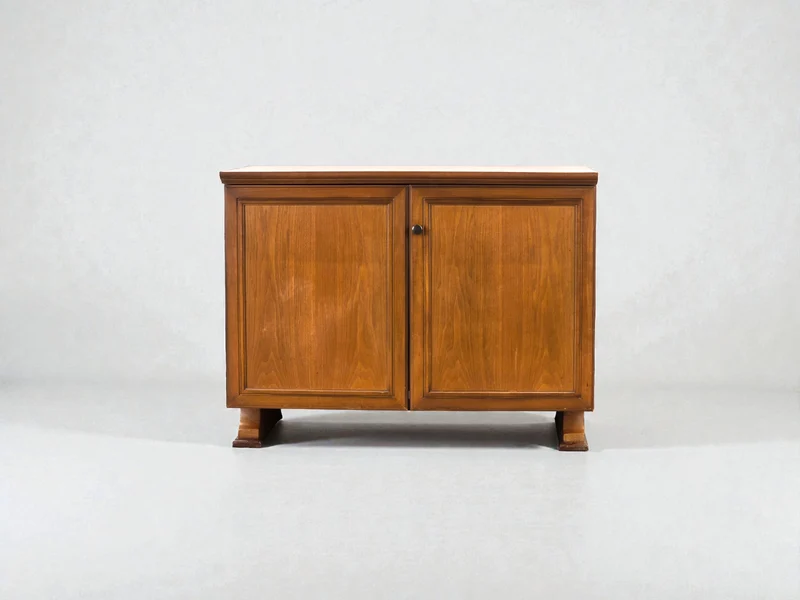 SEN MÖBEL Sideboard Teak Highboard Kommode Mid Century Dänisch Design Schrank