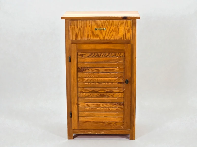 VINTAGE KOMMODE Kiefer Echtholz Schrank Nachtschrank Retro Landhaus Shabby