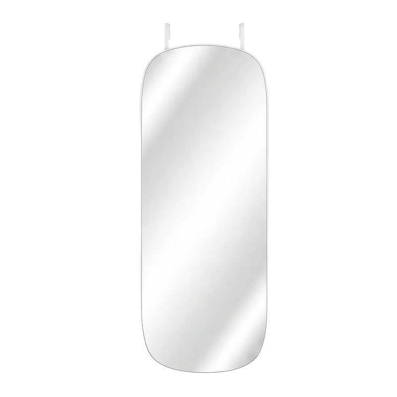 Wandschrank mit Spiegel Oberfläche in Weiß