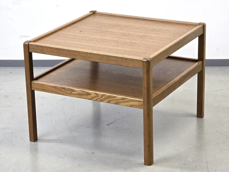 VINTAGE COUCHTISCH Eiche Mid Century Beistelltisch Retro 60er Jahre Tisch