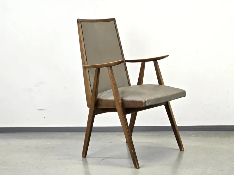 LÜBKE SESSEL Mid Century Armlehnstuhl Vintage Design Klassiker Retro 60er