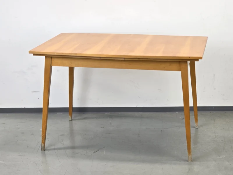 VINTAGE ESSTISCH Kirschbaum 60er Jahre Mid Century Ausziehbar Tisch Retro