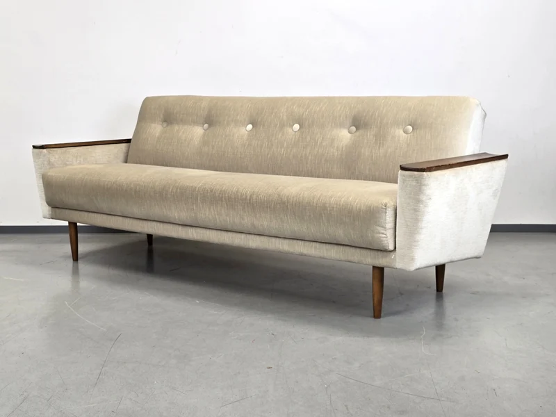 VINTAGE DAYBED Sofa 60er Jahre Mid Century Schlafsofa Retro Couch Skandinavisch