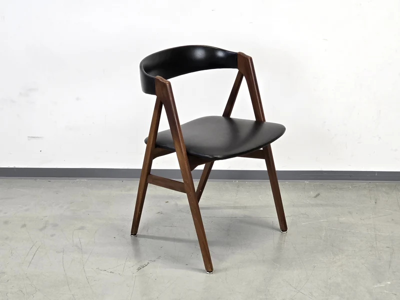 THOMAS HARLEV Stuhl Farstrup 213 Teak Mid Century Danish Design Vintage Chair