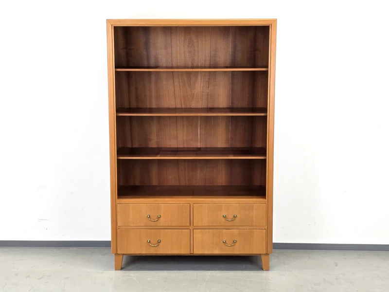 VINTAGE REGAL Bücherregal Mid Century Teak 60er Jahre Highboard Dänisch Design