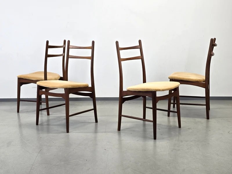GEORG LEOWALD Wilkhahn Stuhl Teak Mid Century Vintage esszimmer esstisch küche 60er Design Klassiker