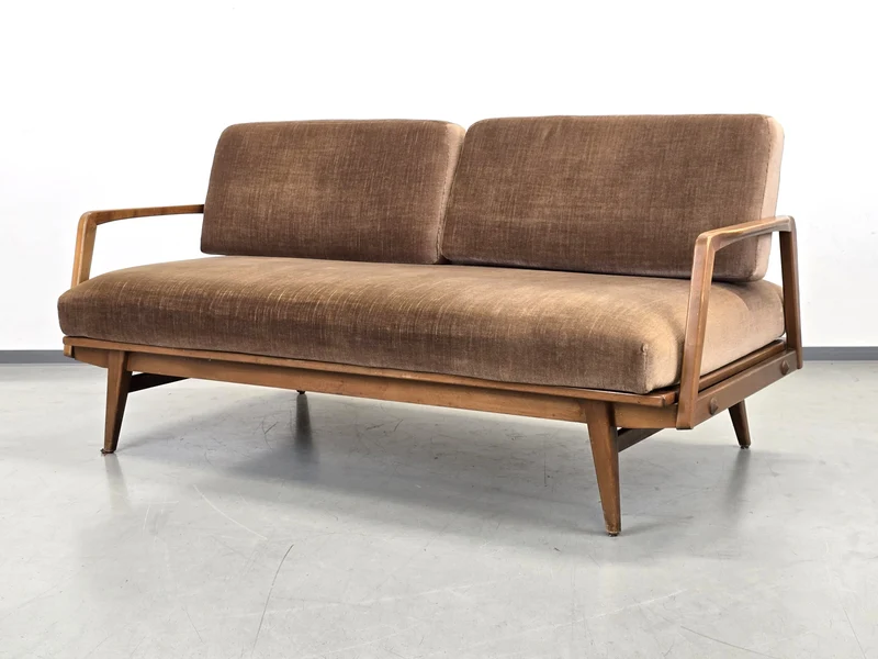 KNOLL ANTIMOTT vintage couch Daybed Sofa Schlafsofa Mid Century Recamiere 60s