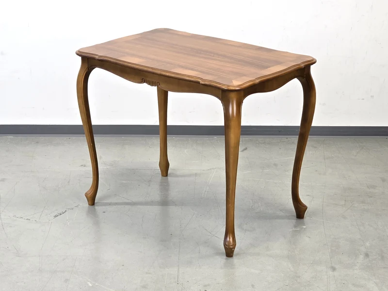 VINTAGE BEISTELLTISCH Couchtisch Chippendale Stil Holz Mid Century Retro Antik