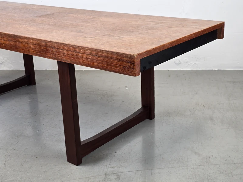 VINTAGE TEAK COUCHTISCH holz mid century coffeetable tisch wohnzimmer