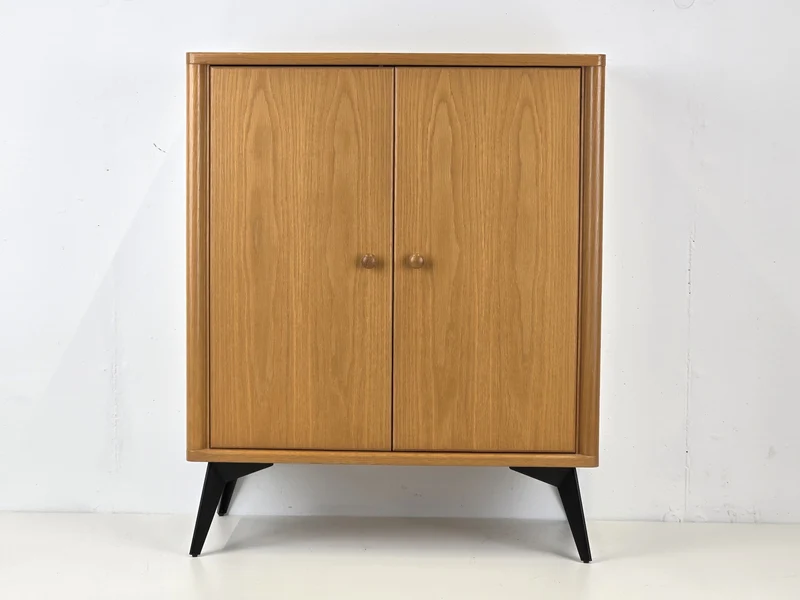 VINTAGE KOMMODE eiche holz schrank hell schlafzimmer wohnzimmer