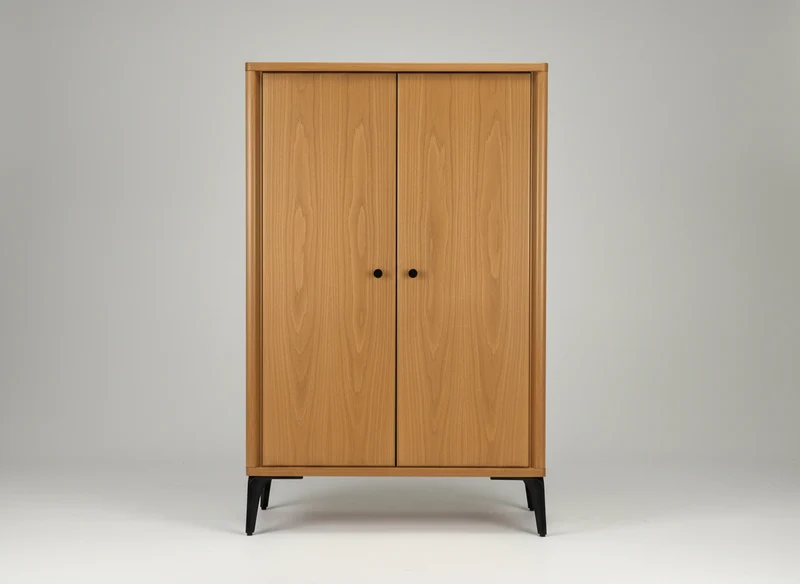 VINTAGE KOMMODE eiche holz schrank hell