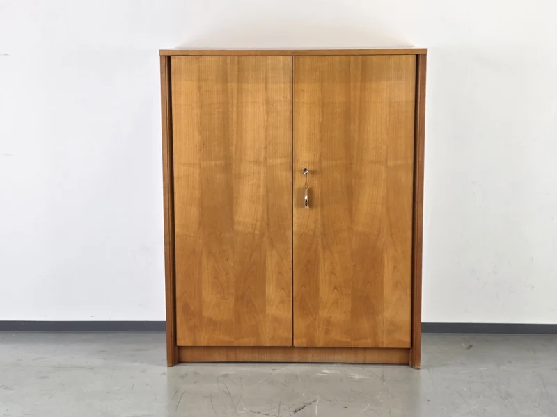 VINTAGE KOMMODE kleiderkommode schrank retro kirscholz 1960er mid century