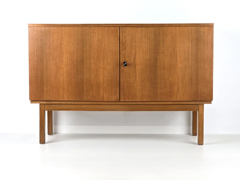 MID CENTURY SIDEBOARD nussbaum holz kommode schubladen tv board