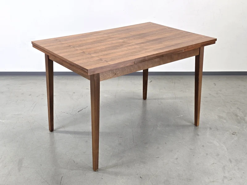 VINTAGE ESSTISCH nussbaum holz tisch küche schreibtisch esszimmer mid century