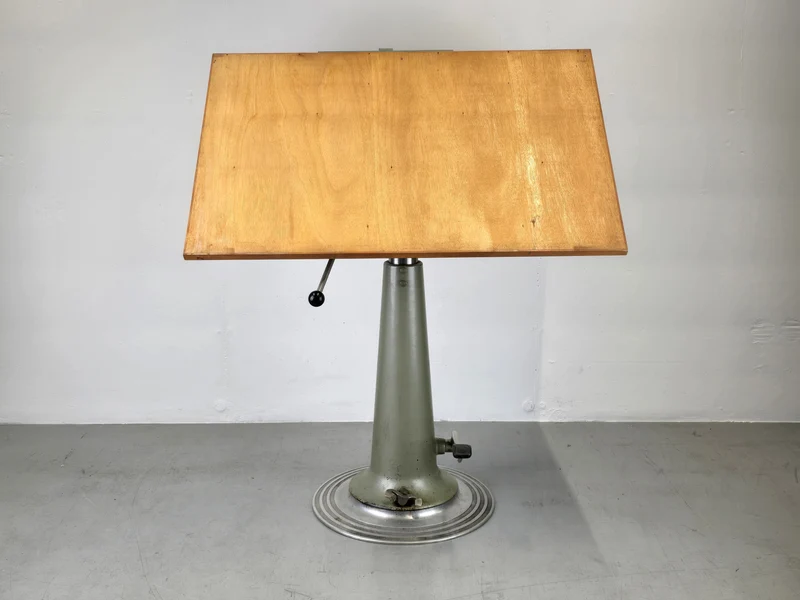 NIKE ZEICHENTISCH industriel architekt tisch werktisch werkbank vintage werkstantt