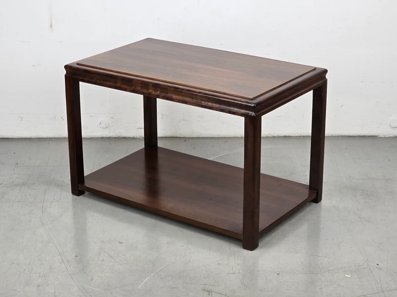 VINTAGE NUSSBAUM TV BOARD couchtisch serviertisch tisch regal holz antik