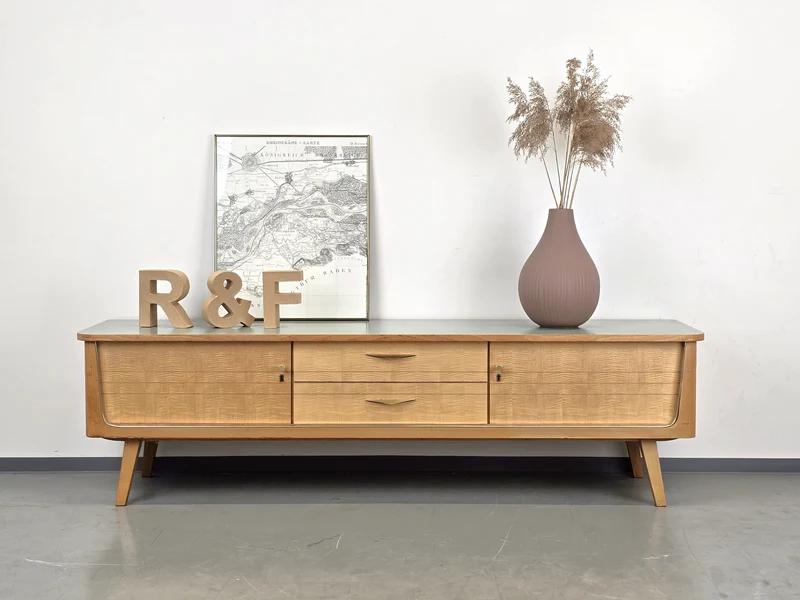 VINTAGE TV LOWBOARD sideboard 60s retro 1960er kommode wohnzimmer