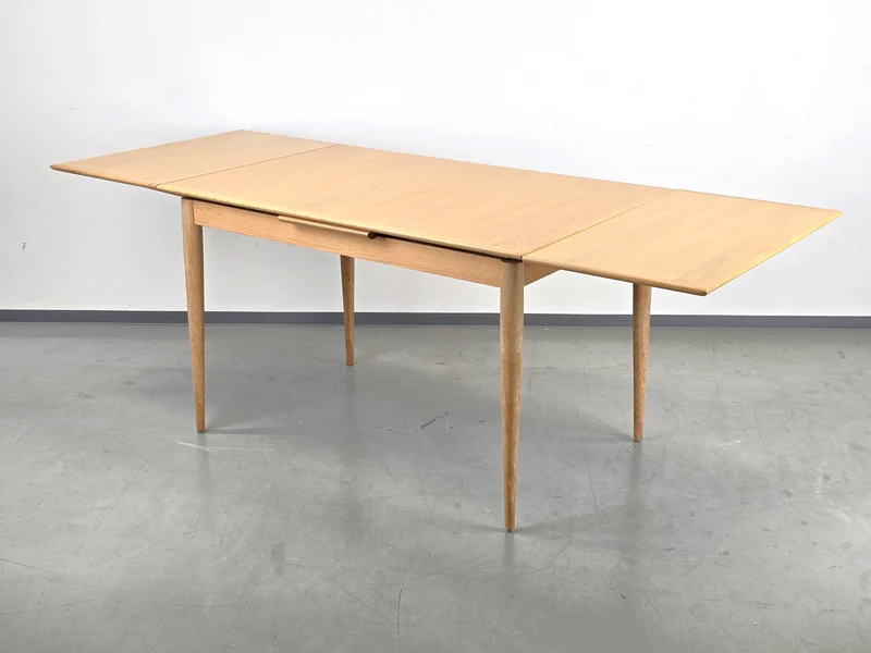 VINTAGE ESSTISCH ausziehbar eiche holz tisch küche esszimmer mid century 60s