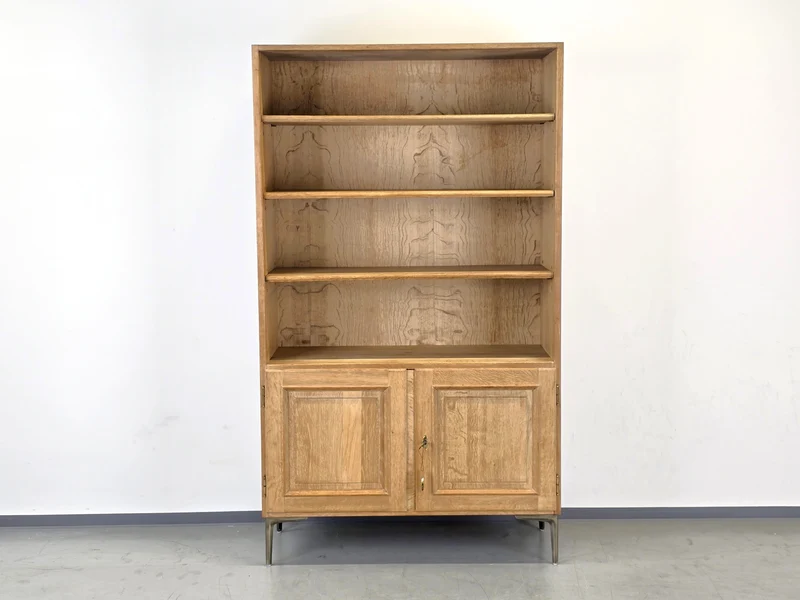 MASSIV EICHE SCHRANK regal bücherregal tv wohnzimmer holz vintage boho