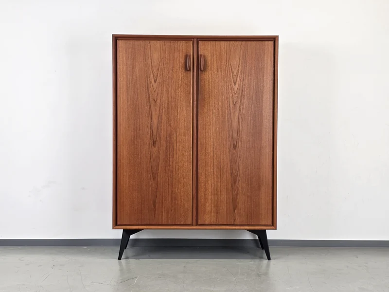 HEINRICH RIESTENPATT TEAK KOMMODE schrank tv board vintage kleider schubladen rt