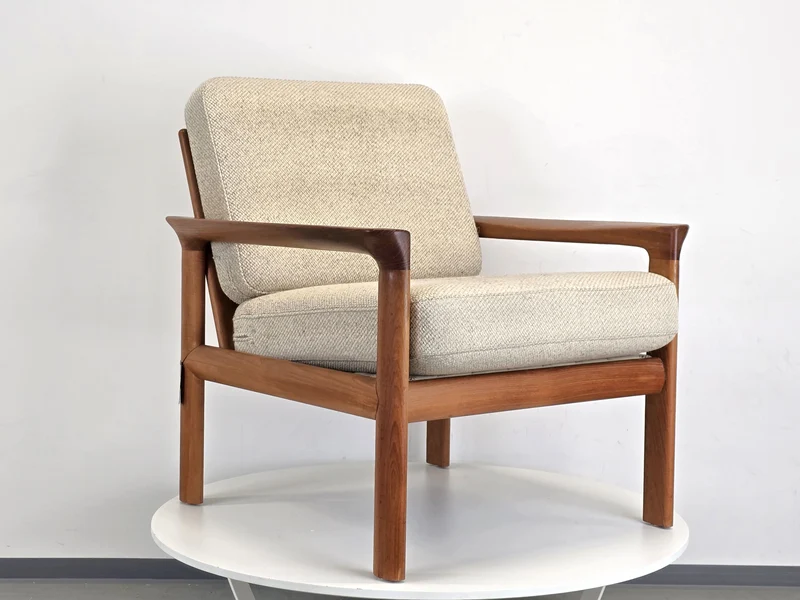 SVEN ELLEKAER SESSEL tv armchair vintage teak holz komfort denmark stuhl