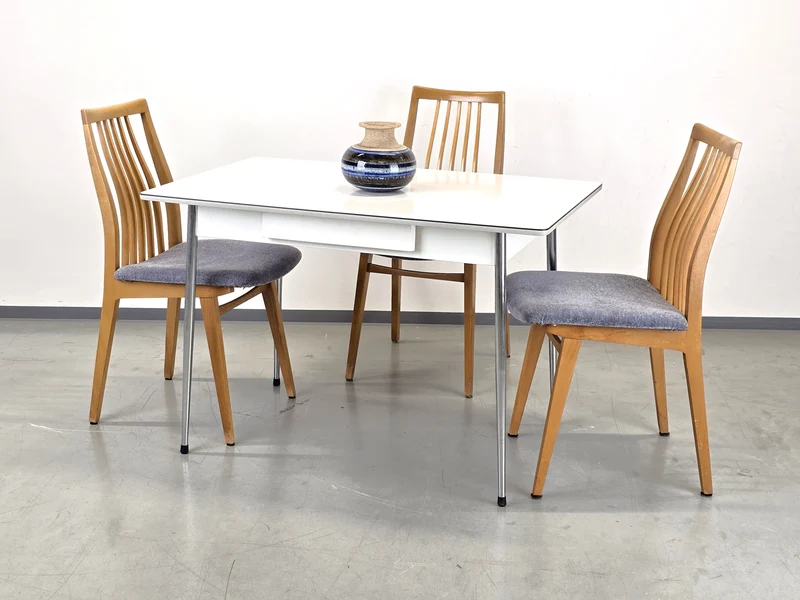 MID CENTURY TISCH küche esstisch esszimmer vintage schreibtisch