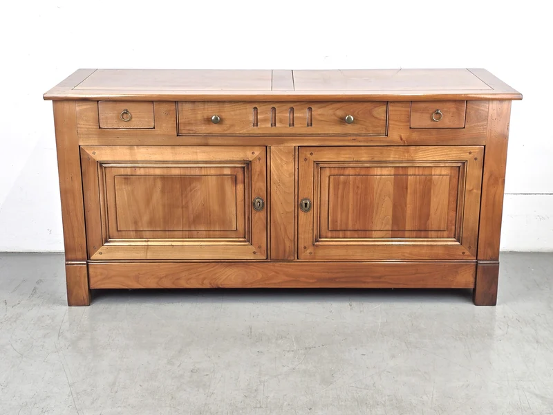 DOMICIL SIDEBOARD vintage nussbaum holz kommode tv board anrichte mediterran