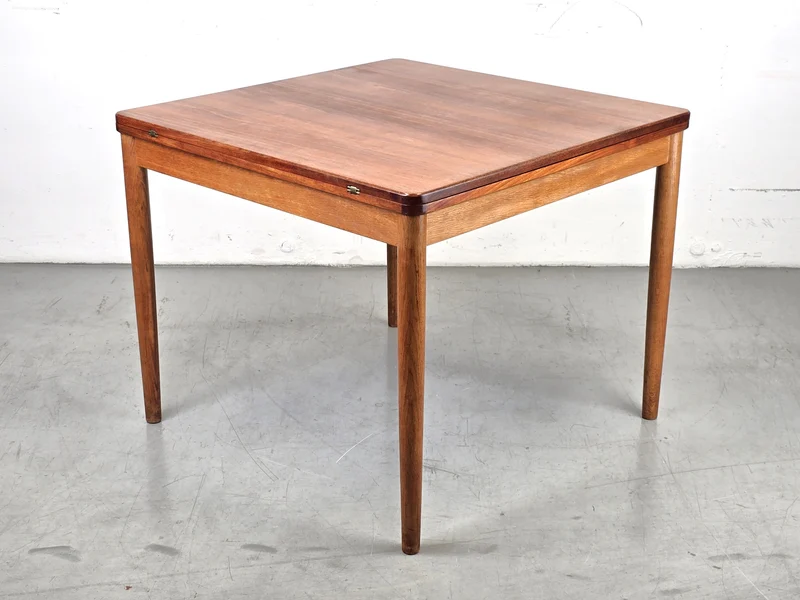 DÄNISCH TEAK ESSTISCH esszimmer tisch schreibtisch auszieh holz vintage 1960er