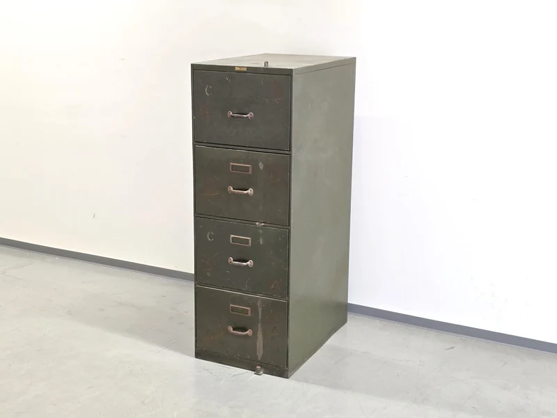 INDUSTRIAL KOMMODE spint schrank schubladen büro metall werkstatt