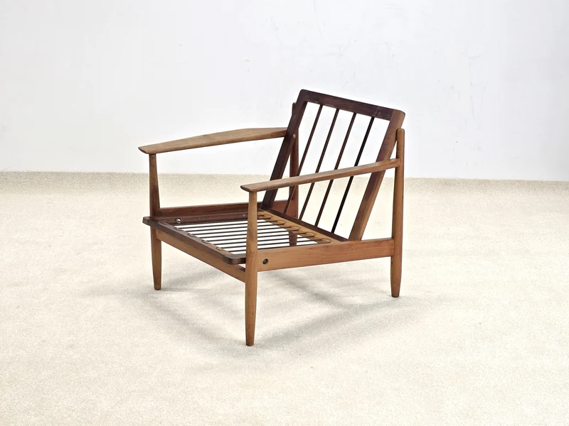 DANISH DESIGNER TEAK SESSEL stuhl holz vintage mid century armchair 60s