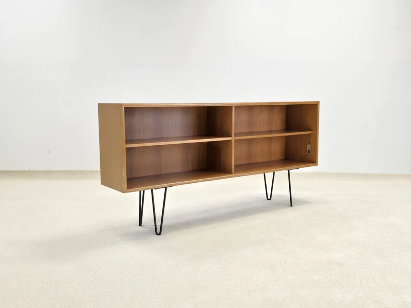 WK MÖBEL SIDEBOARD regal kommode teak holz vintage mid century Bücherregal