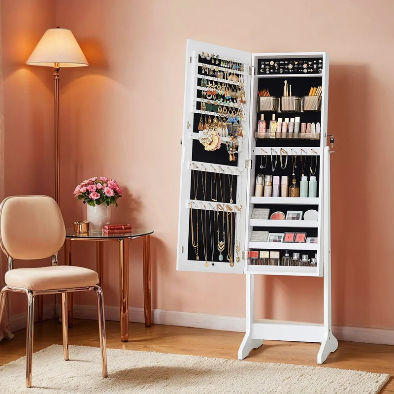 Schmuckschrank weiß