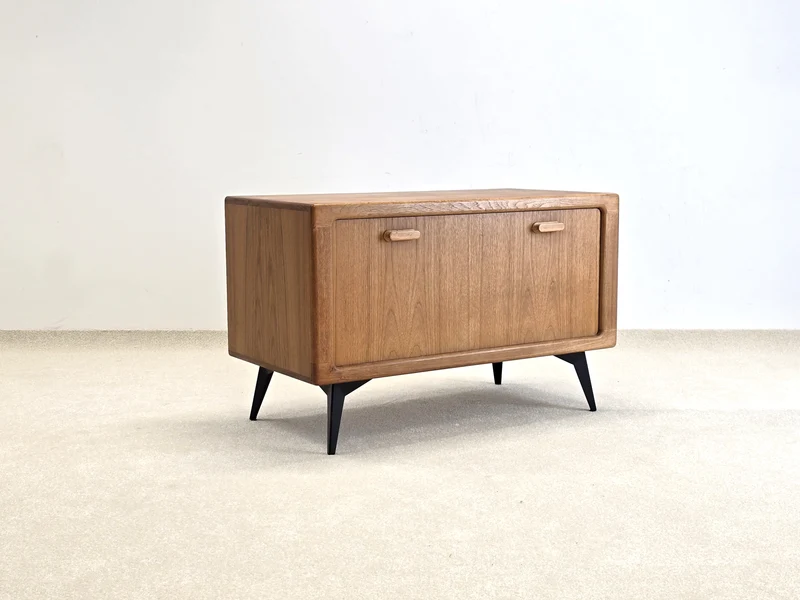SILKEBORG TEAK SIDEBOARD low tv board teak holz vintage denmark schublade