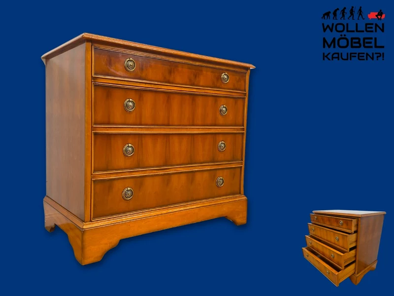 Hochwertige Stilmöbel Kommode , ein Original von Heldense im Stile des Biedermeier mit Schubladen