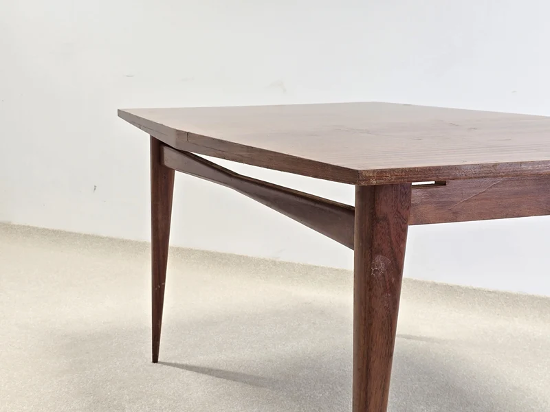 MID CENTURY ESSTISCH tisch holz schreibtisch vintage esszimmer küche 1960er
