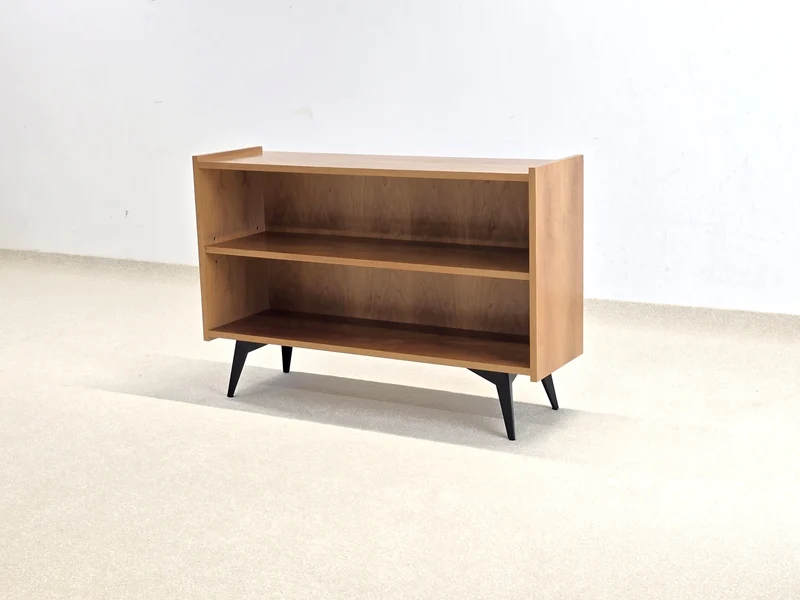 VINTAGE SIDEBOARD regal kommode tv low board nussbaum mid cenutry bücherregal