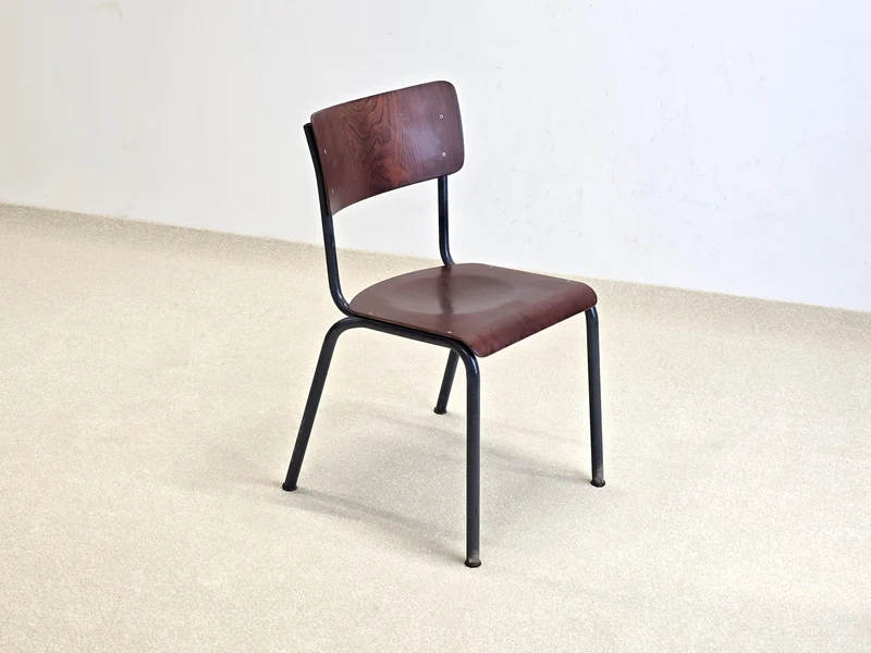 PAG ROSEWOOD STUHL chair industrial vintage büro esstisch esszimmer