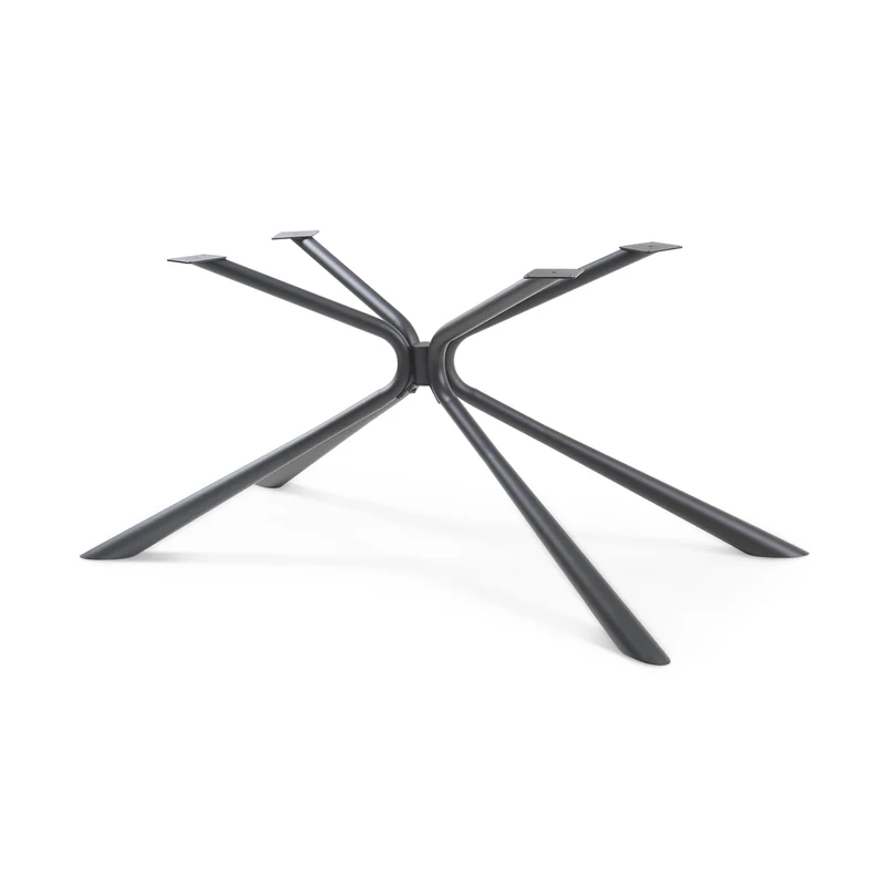 Tischgestell Havosanlurg Stahl 160x70x72 cm Schwarz [en.casa]