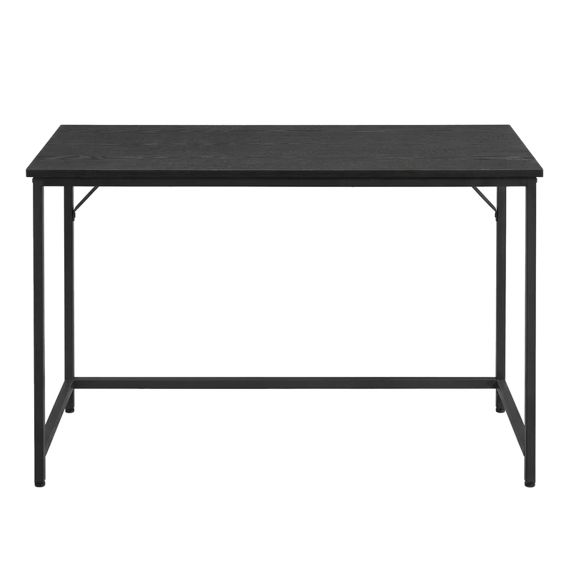 Schreibtisch mit Metallgestell