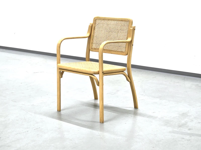 MIRJANA MARACIC STUHL geflecht vintage thonet bugholz esszimmer büro esstisch wiener geflecht