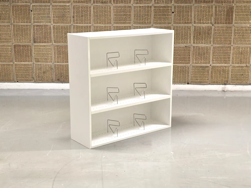 MODULARES REGAL weiß bücherregal büro schrank lager keller bücher
