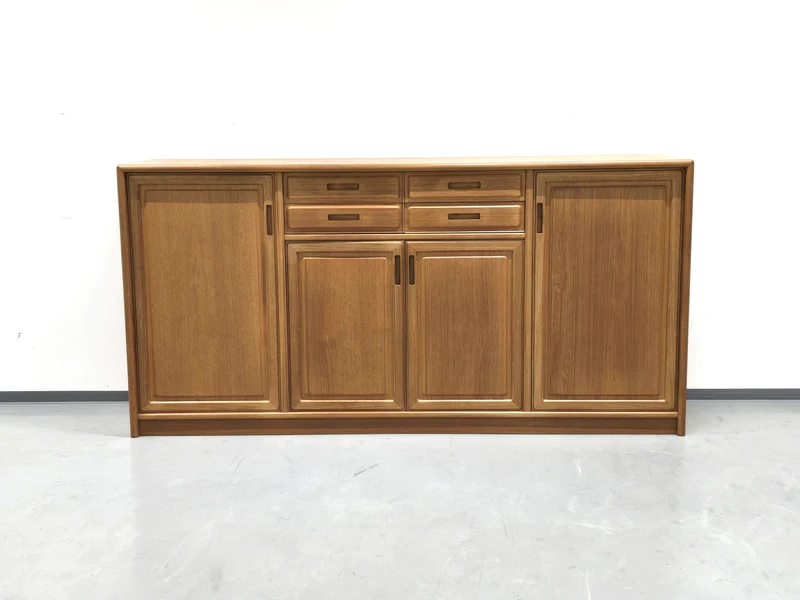 DYRLUND TEAK HIGHBOARD sideboard schrank kommode 60s Holz Vintage