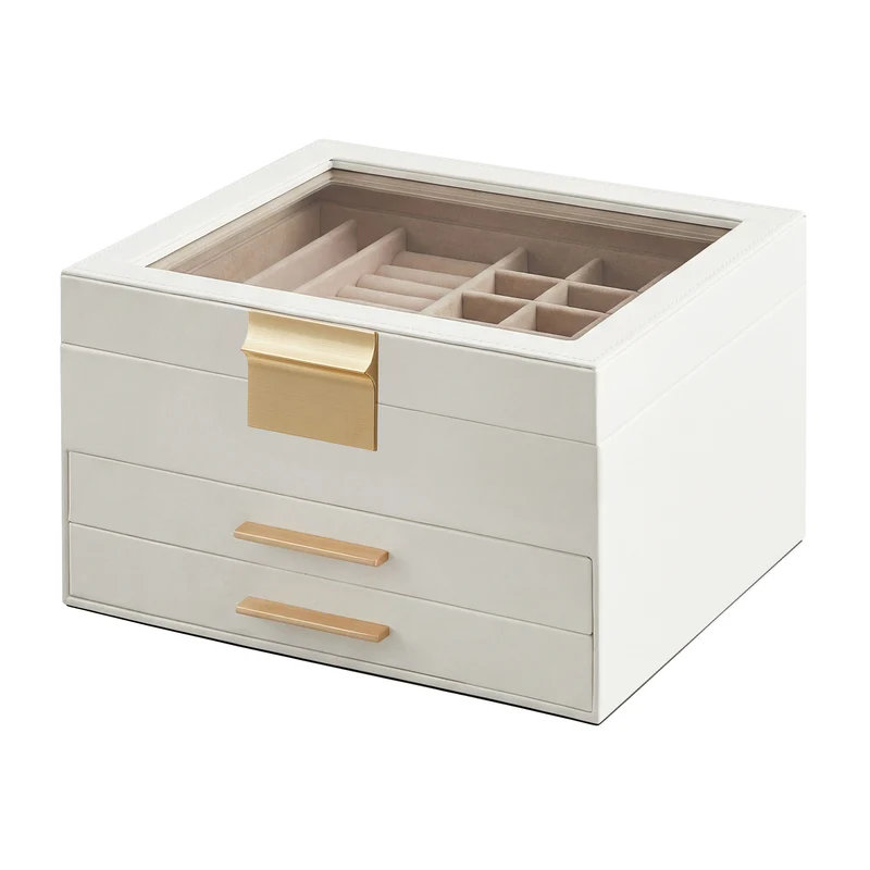 Schmuckbox mit Glasdeckel