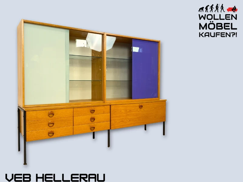 WMK I Aufgewertetes modulares Designer Regalsystem 430 I Joachim Nebelung I VEB Hellerau