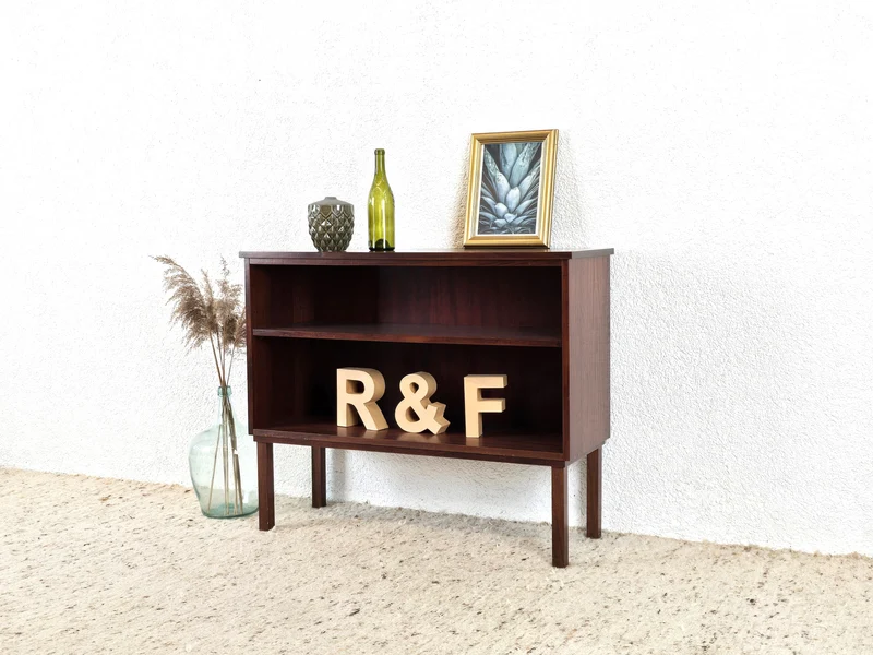 PALISANDER REGAL Sideboard Holz Kommode Bücherregal vintage Büro