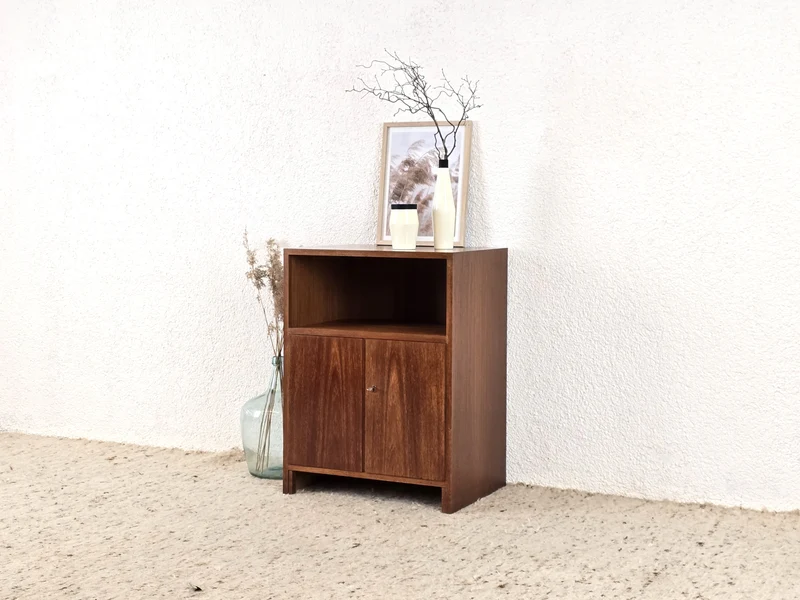 TEAK KOMMODE Ablage Flur Holz vintage mid century Kommödchen Schränkchen