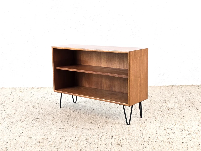 WK MÖBEL REGAL vintage sideboard teak holz low tv board bücherregal