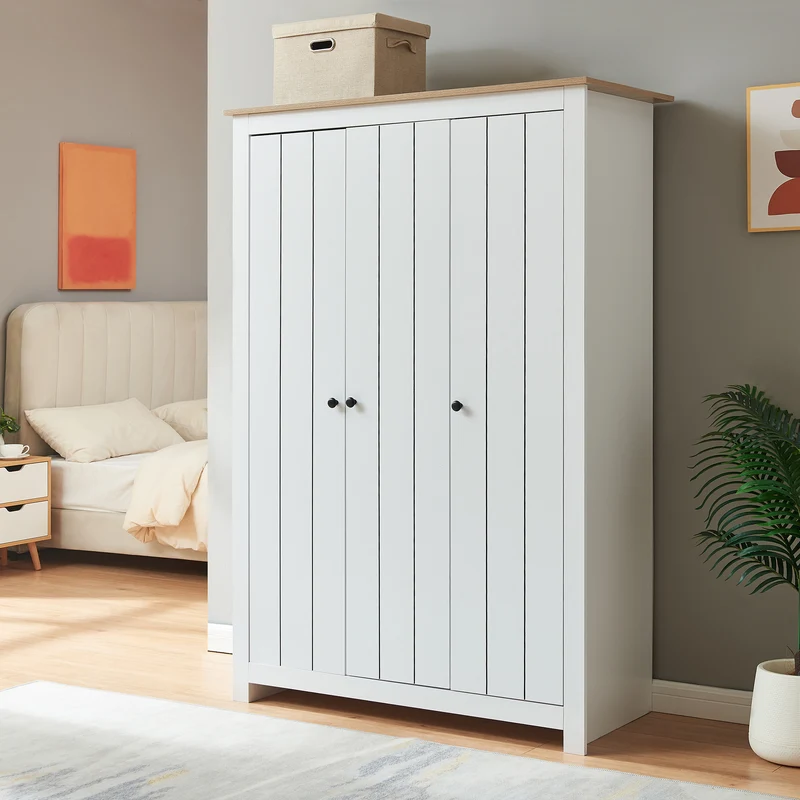 Kleiderschrank Vasand 175x120x52 cm [en.casa]