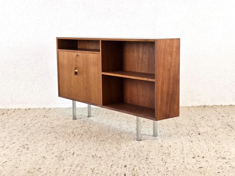 TEAK SIDEBOARD Kommode holz Vintage Flur Minibar Schuh midcentury